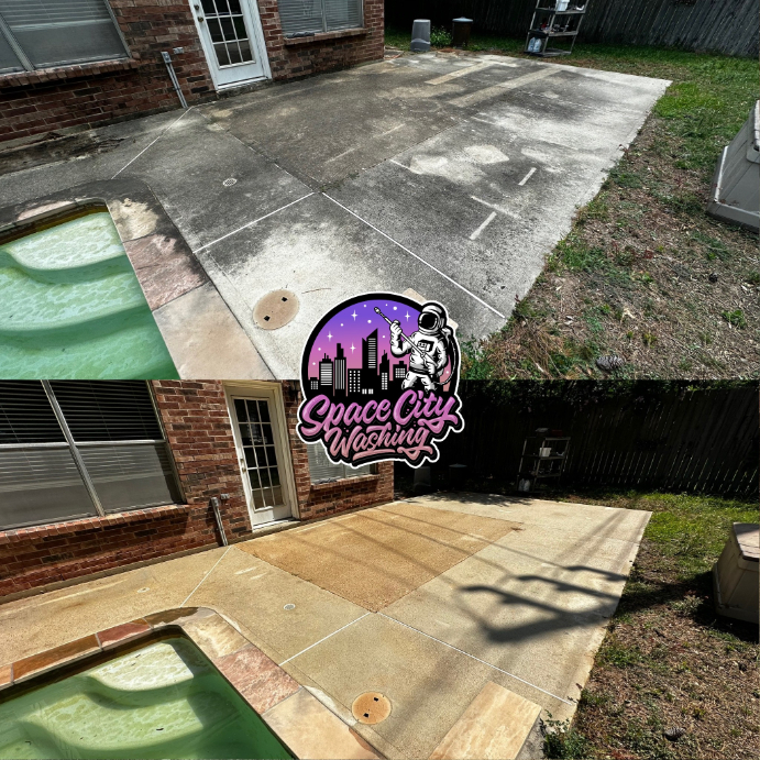 Patio Cleaning in Spring, Texas
